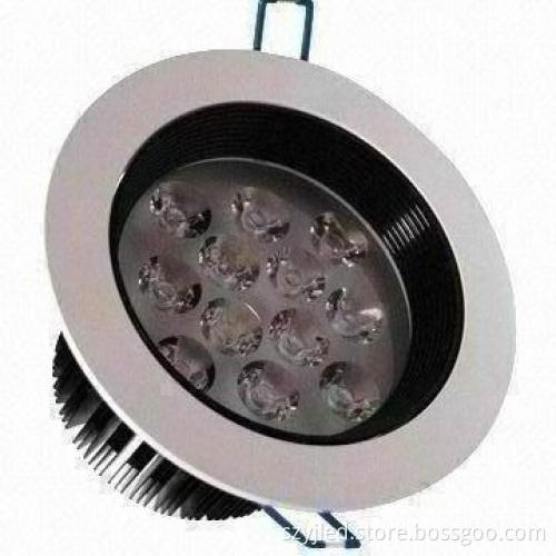 12W Anti-dazzle LED Downlight, Compliant with CE Standards